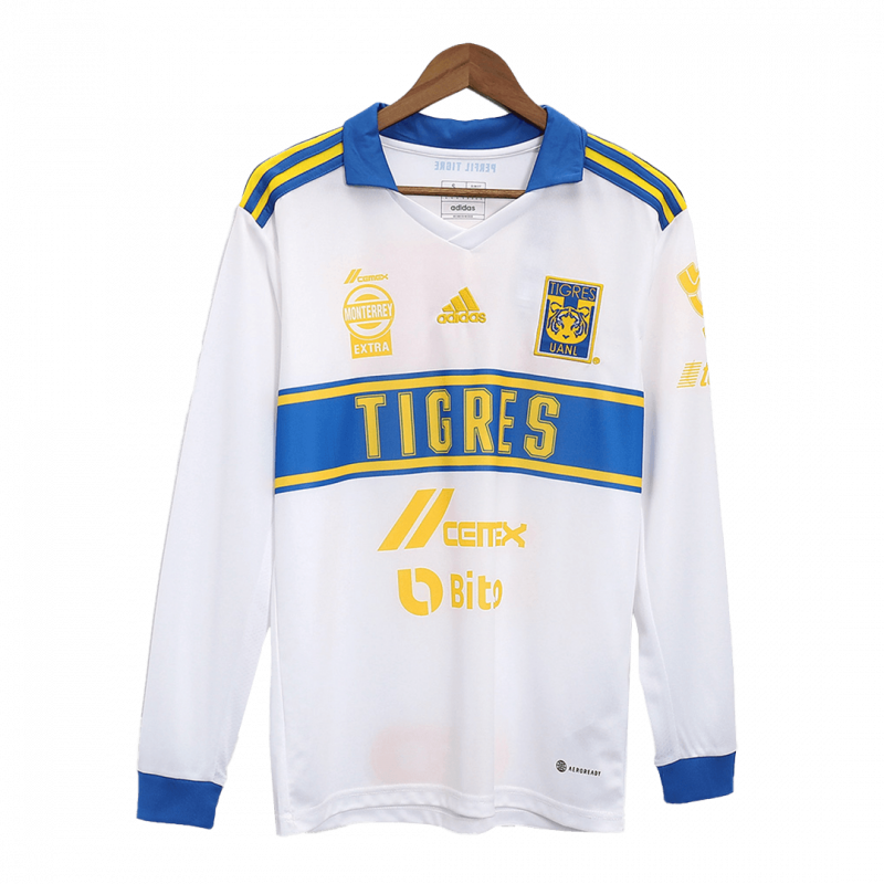 Tigres UANL 2022/23 Third White Long Sleeve Jersey