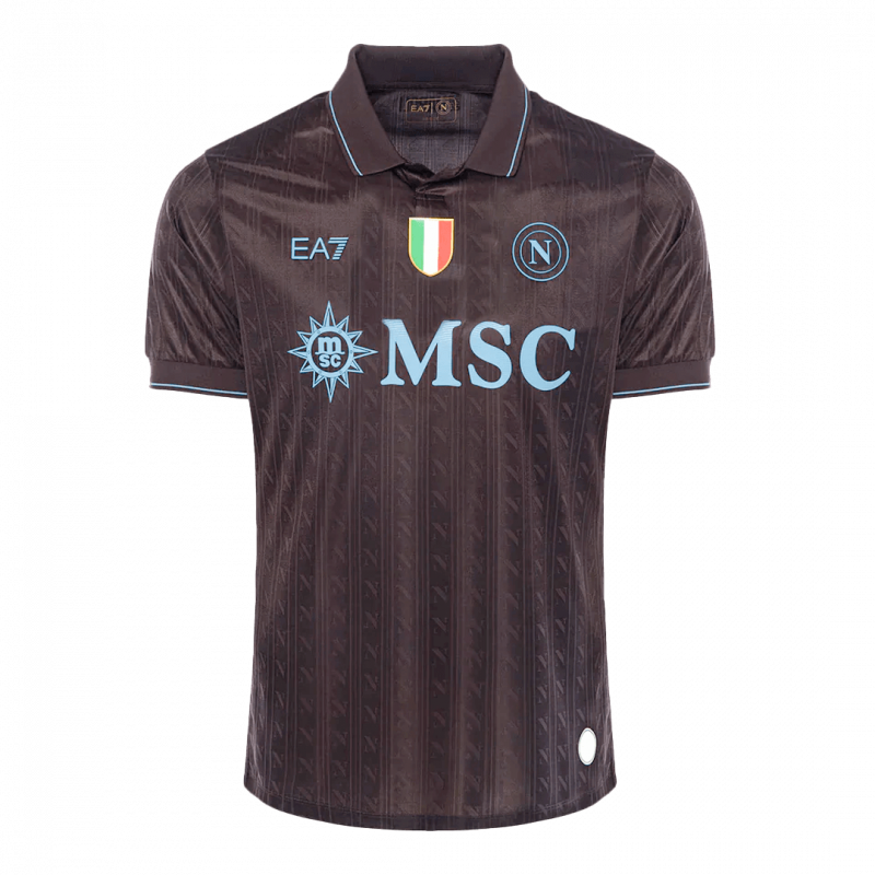 Napoli 2025/26 Third Black Player Version Jersey