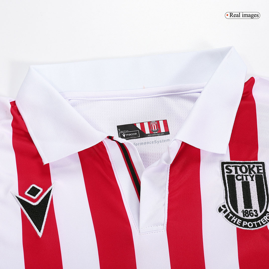 Stoke City 2023/24 Home White Jersey