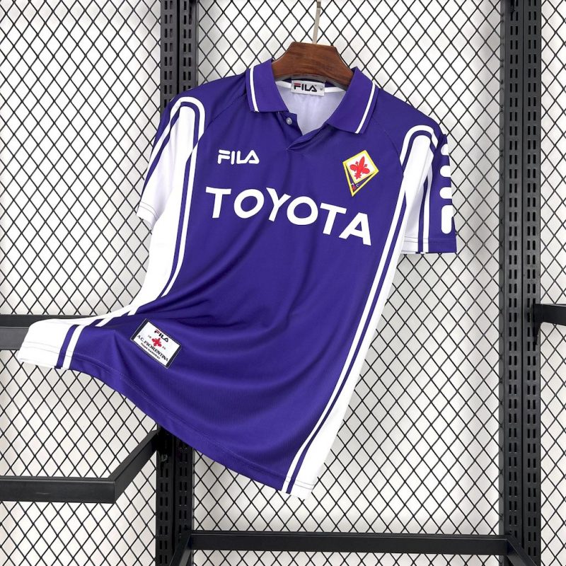 Fiorentina maillot foot 1999/00 Retro Jersey