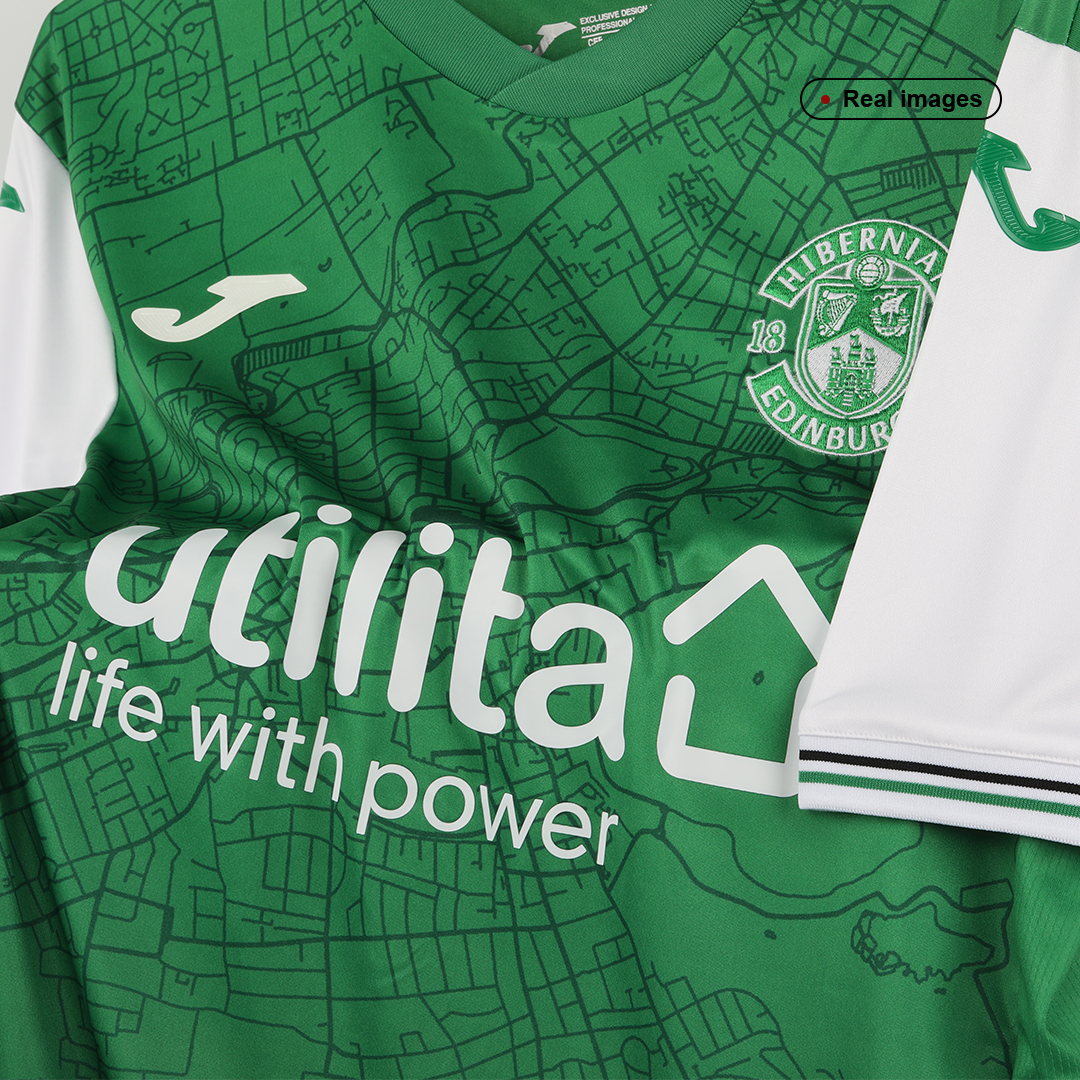 Hibernian 2021/22 Home White Jersey