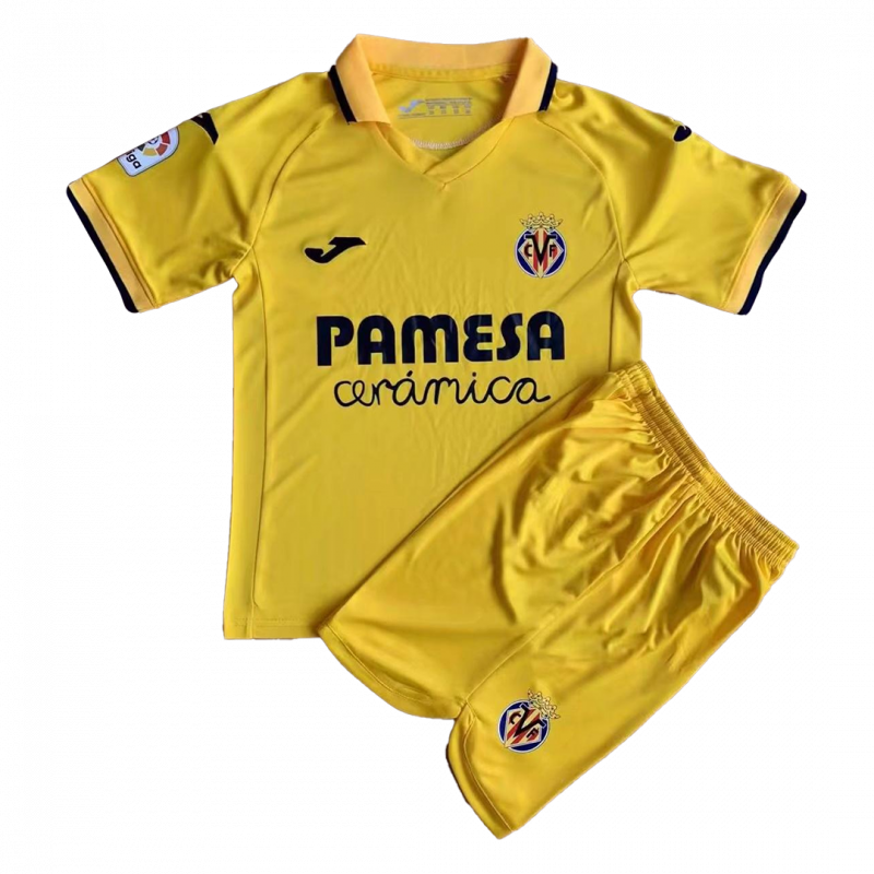 Villarreal 2022/23 Home Kids Kit