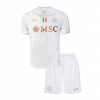 Napoli 2025/26 Away White Kids Kit