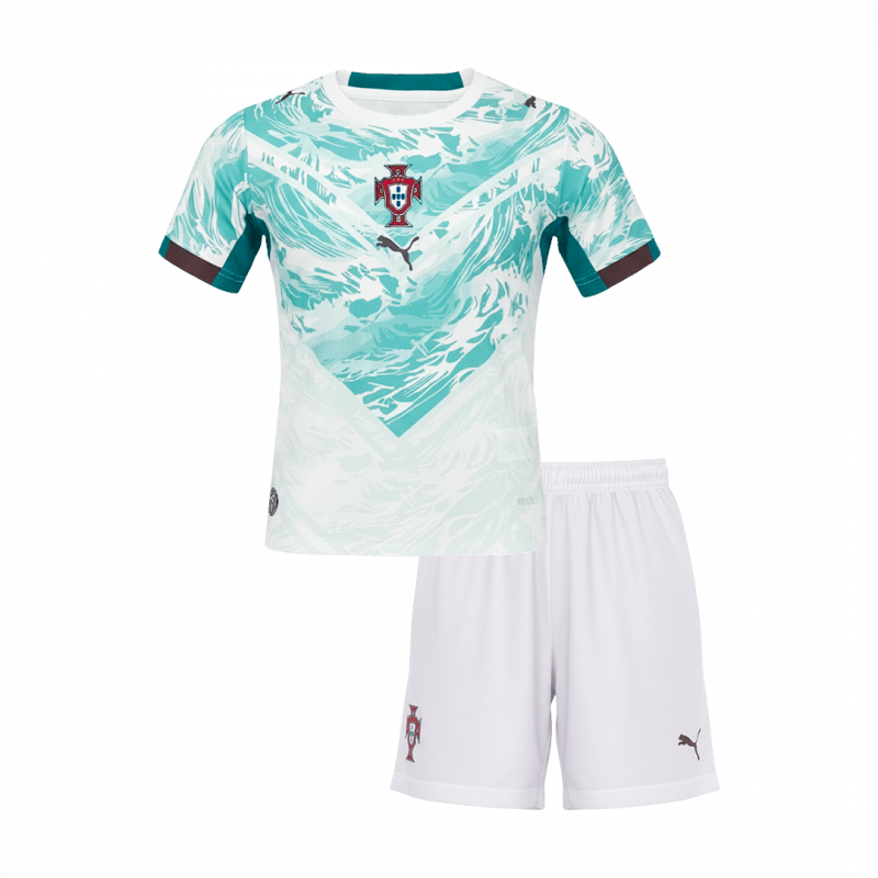 Portugal 2026 Away White Kids Kit