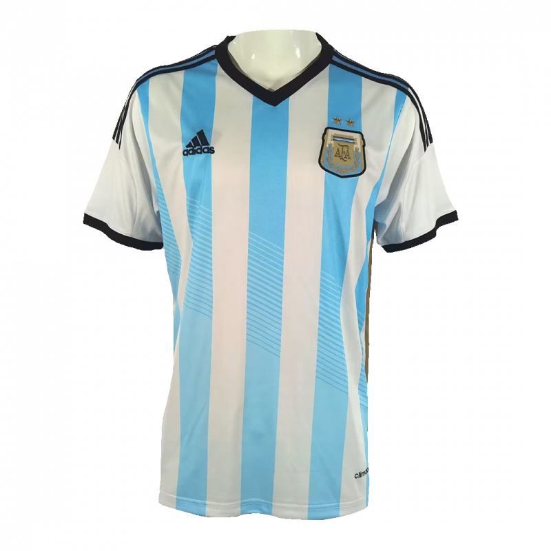 Argentina 2014/15 Home White Retro Jersey