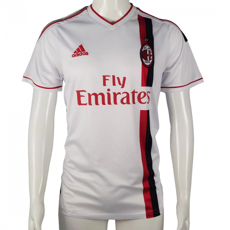 AC Milan 2011/12 Away White Retro Jersey