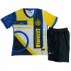 Inter Milan 2020/21 Fourth Yellow Kids Kit