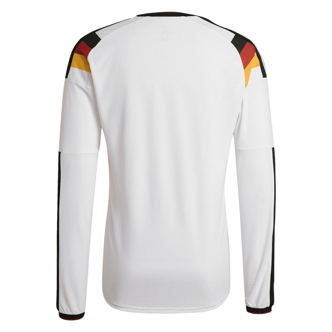 Germany 2026 Home White Player Version Long Sleeve Jersey