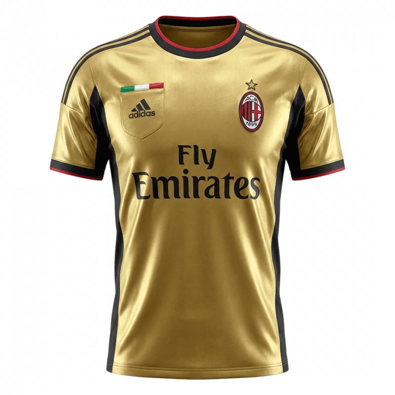 AC Milan 2013/14 Third Yellow Retro Jersey