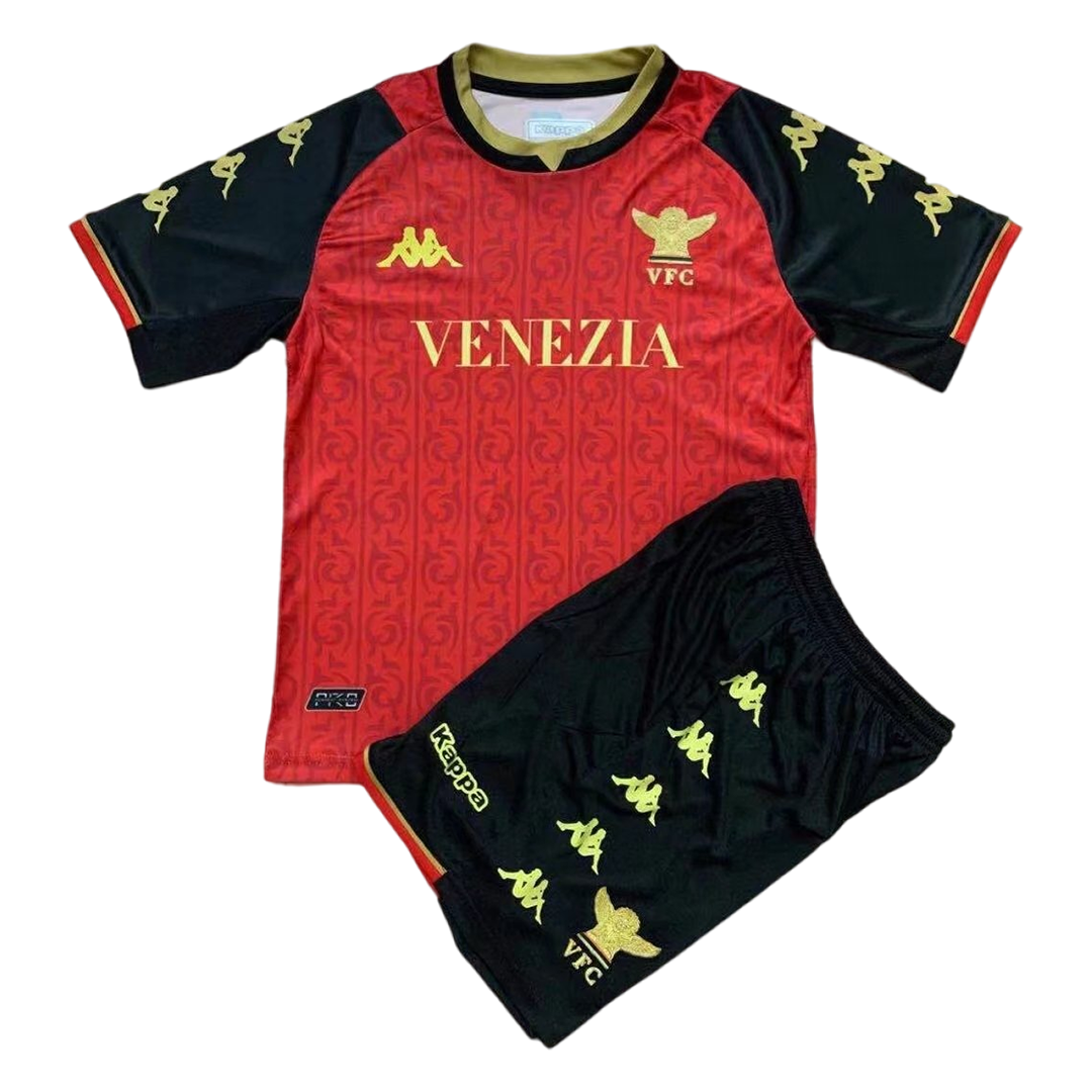 Venezia FC 2021/22 Fourth Black Kids Kit