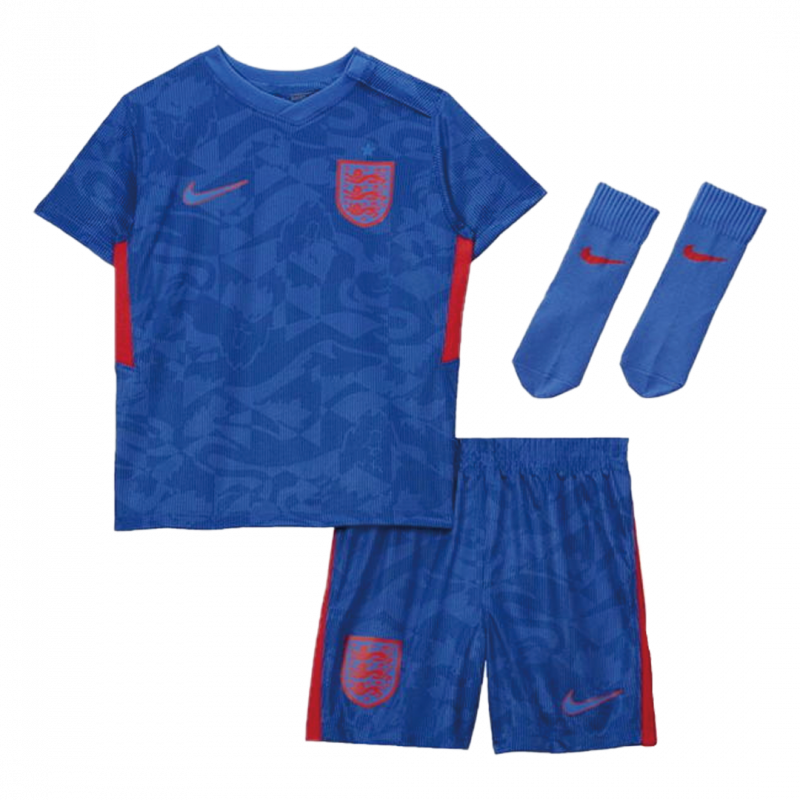 England 2020 Away Blue Kids Kit