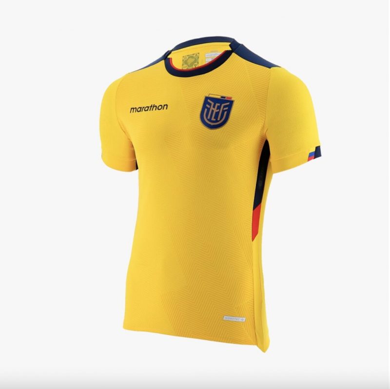Equateur maillot coupe 2022 Jersey