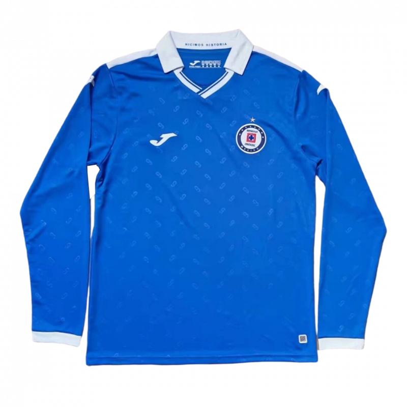 Cruz Azul 2021/22 Blue Long Sleeve Jersey