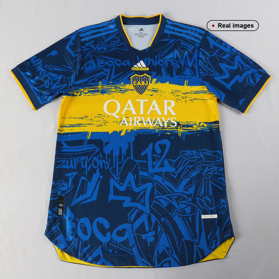 Boca Juniors 2022/23 Blue Player Version Concept Jersey