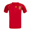 Spain 2008 Home Red Retro Jersey