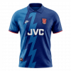 Arsenal 1995 Away Blue Retro Jersey