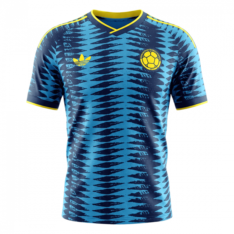 Colombia 2026 Away Blue Player Version Jersey