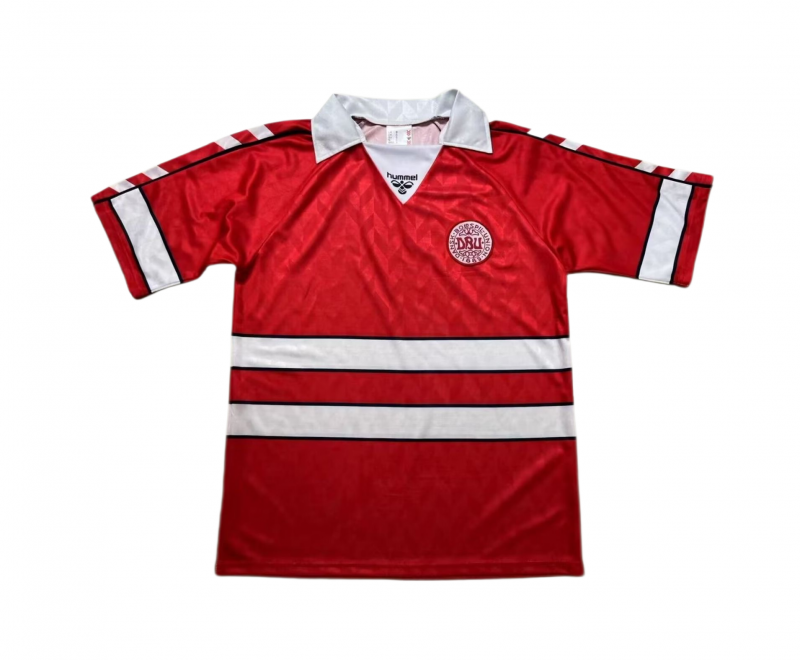 Danemark maillot foot 1988 Retro Jersey