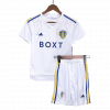 Leeds United 2023/24 Home White Kids Kit