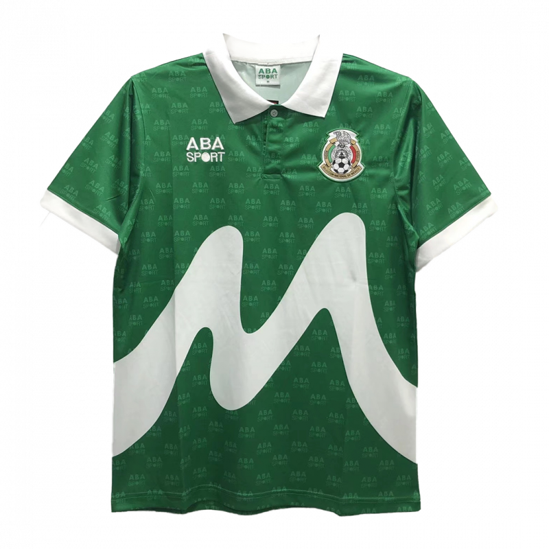 Mexico 1995 Home Green Retro Jersey