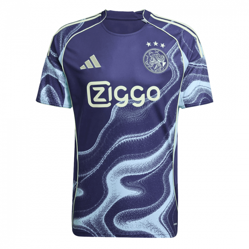 Ajax 2025/26 Away Blue Jersey