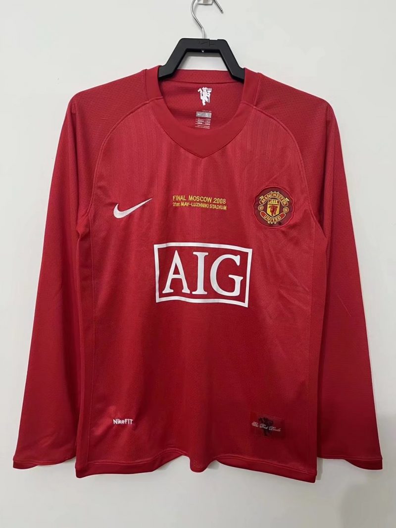 Manchester United 2007/08 Retro Jersey