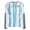 Argentina 2026 Home White Player Version Long Sleeve Jersey