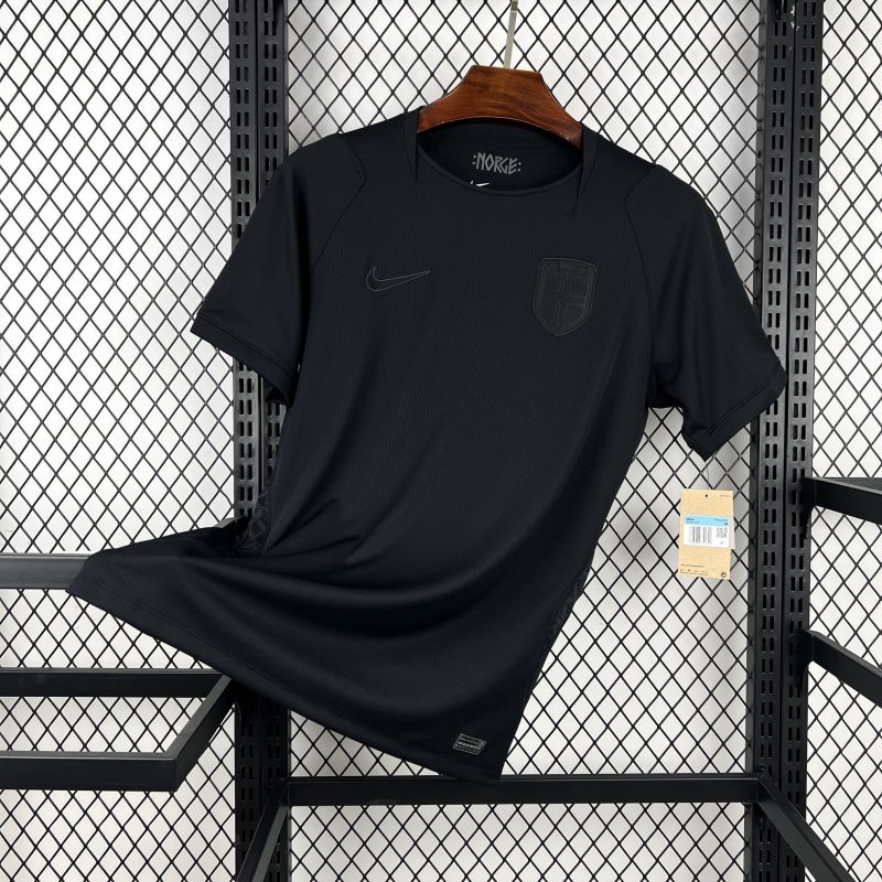 Norvege maillot foot 2026/27 Away Black Jersey