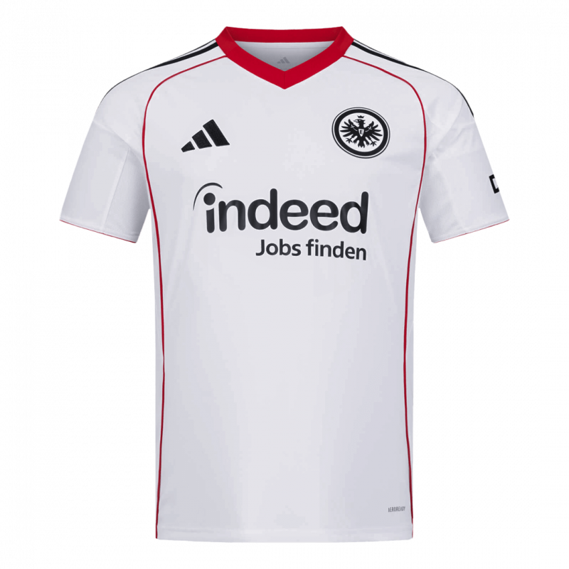 Eintracht Frankfurt 2025/26 Away White Jersey