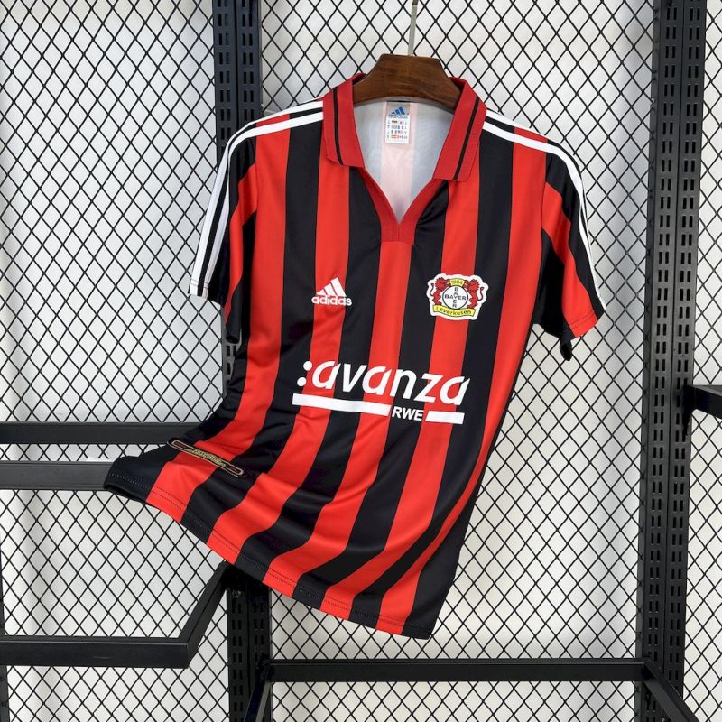 Bayer Leverkusen maillot 2000/01 Retro Jersey