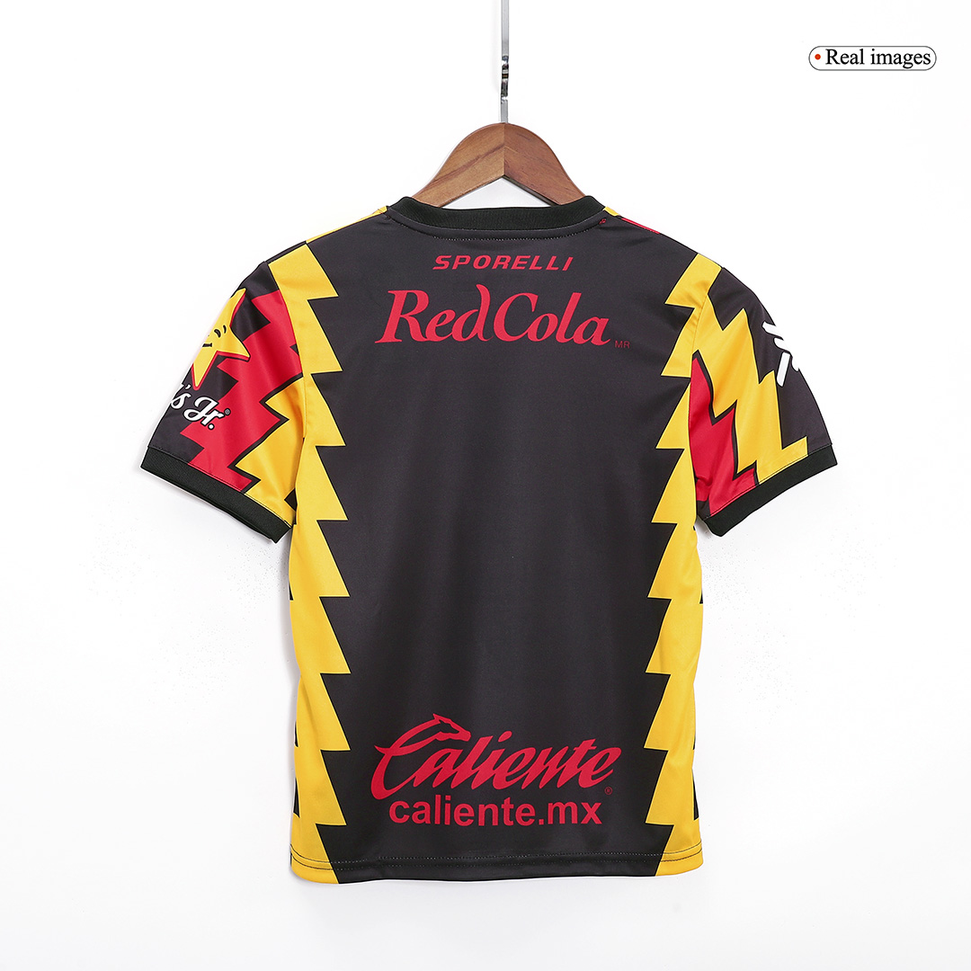 Leones Negros UdeG 2022/23 Home Black Kids Kit