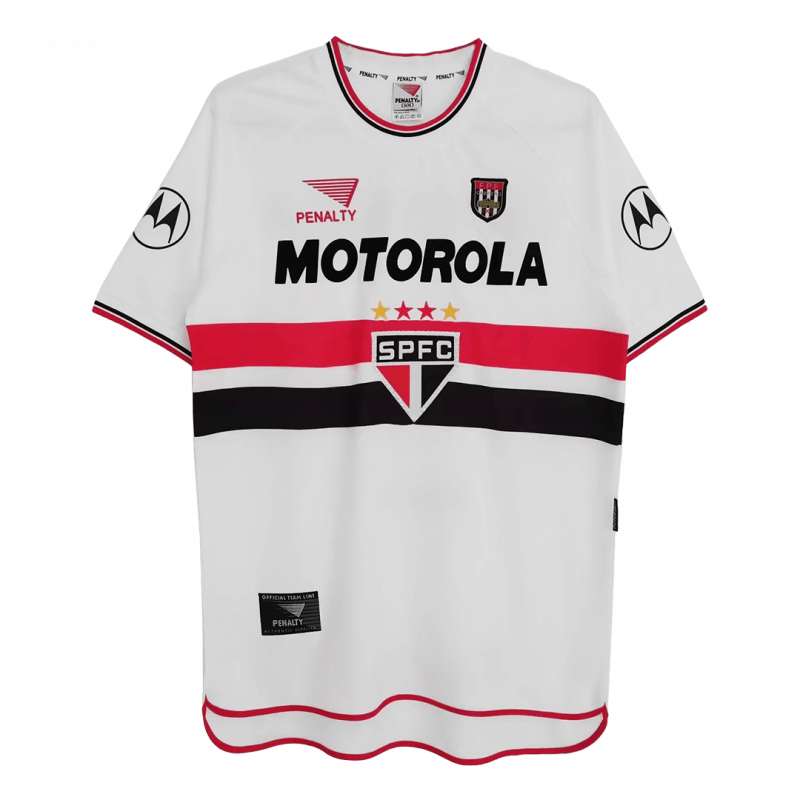 Sao Paulo FC 2000 Home White Retro Jersey