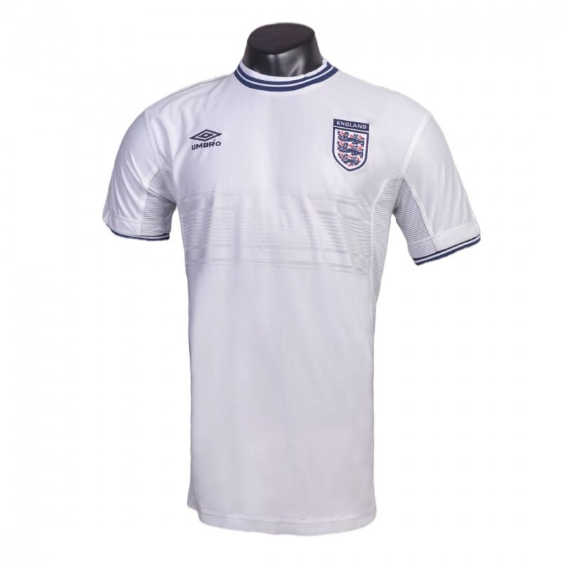 England 2000 Home White Retro Jersey