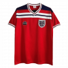 England 1982 Away Red Retro Jersey
