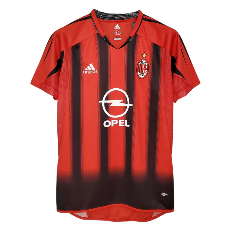 AC Milan 2004/05 Home Black Retro Jersey