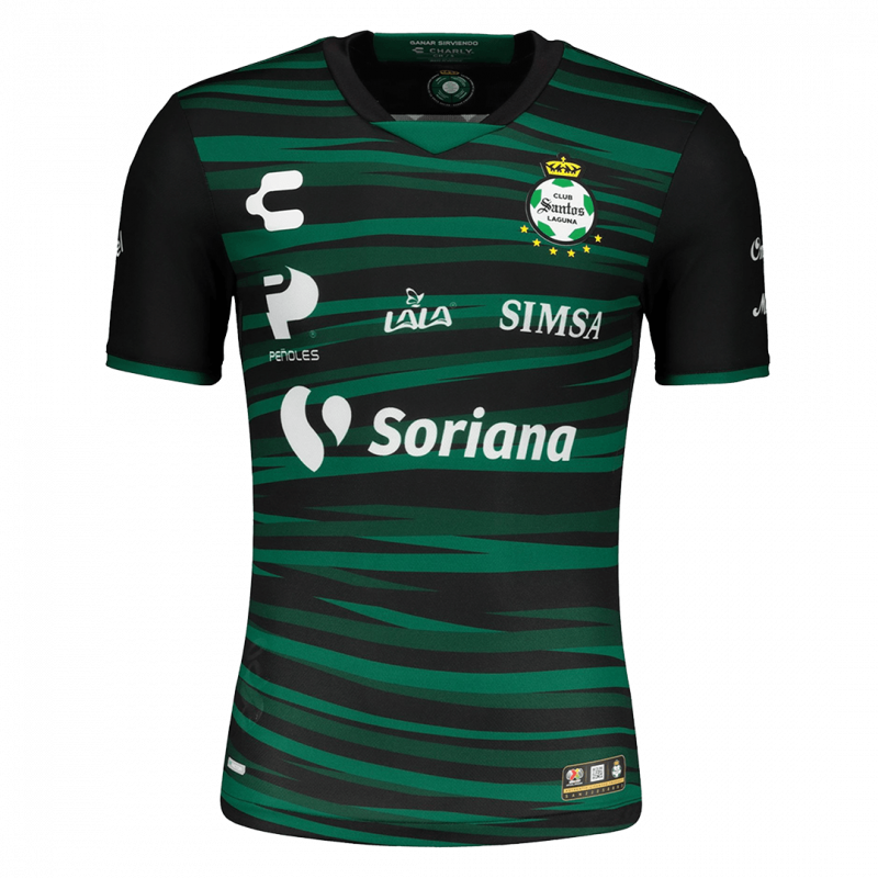 Santos Laguna 2022/23 Away Black Jersey