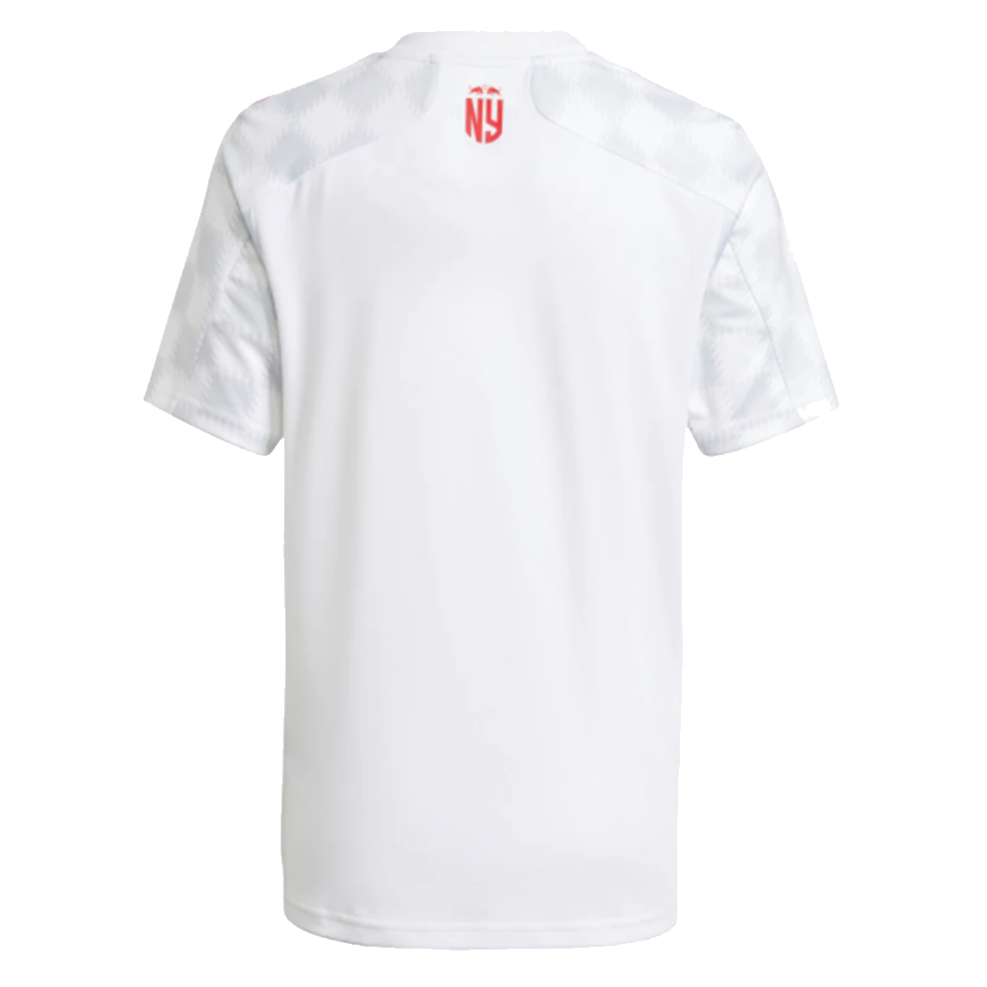 New York RedBulls 2021 Home White Player Version Jersey