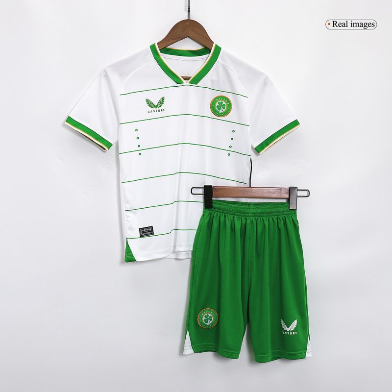 Ireland 2023 Away White Kids Kit
