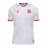Denmark 2021 Away White Jersey