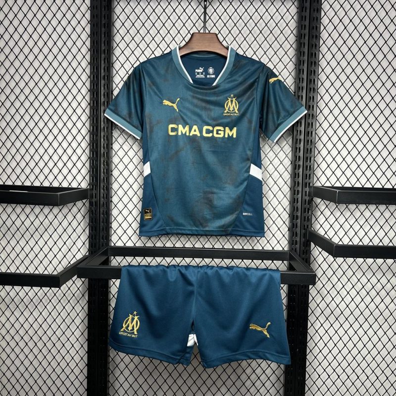 Kit Enfant Olympique 2024/25 Away Kids Kit