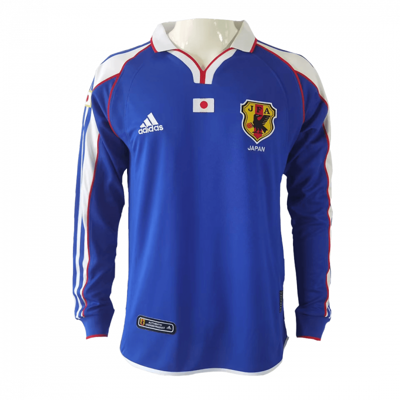 Japan 2000 Home Long Sleeve Retro Jersey