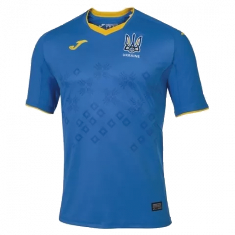 Ukraine 2020 Away Blue Jersey