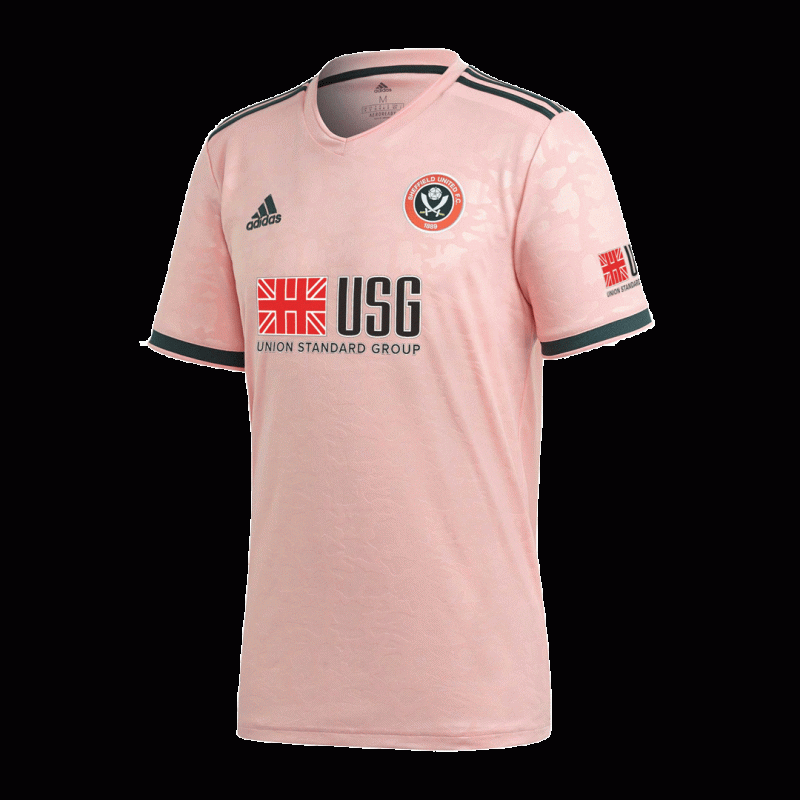 Sheffield United 2020/21 Away Pink Jersey