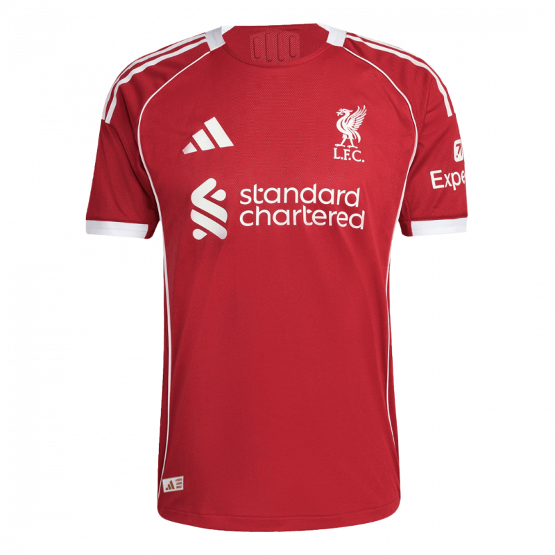 Liverpool 2025/26 Home Red Player Version Jersey
