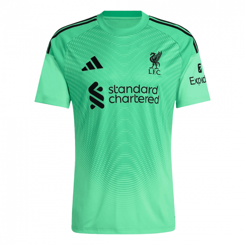 Liverpool 2025/26 Goalkeeper Green Goalkeeper Jersey