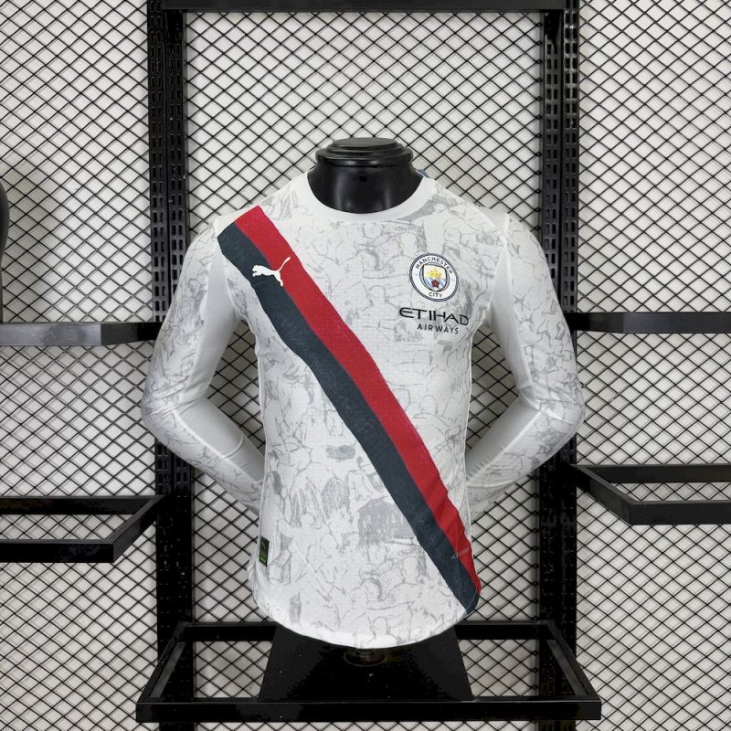 Manchester City 2025/26 Long Sleeve Jersey