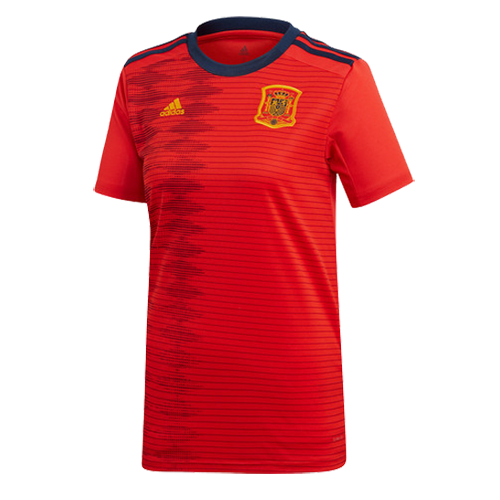 Spain 2019 Home Red Women Jersey