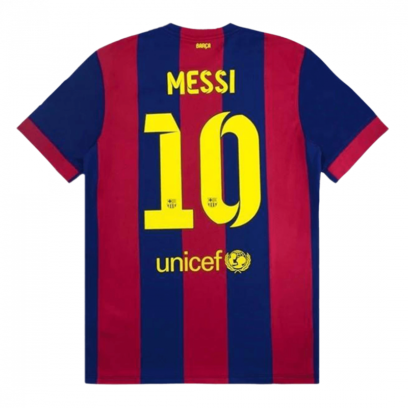 MESSI #10 Barcelona 2014/15 Home Retro Jersey