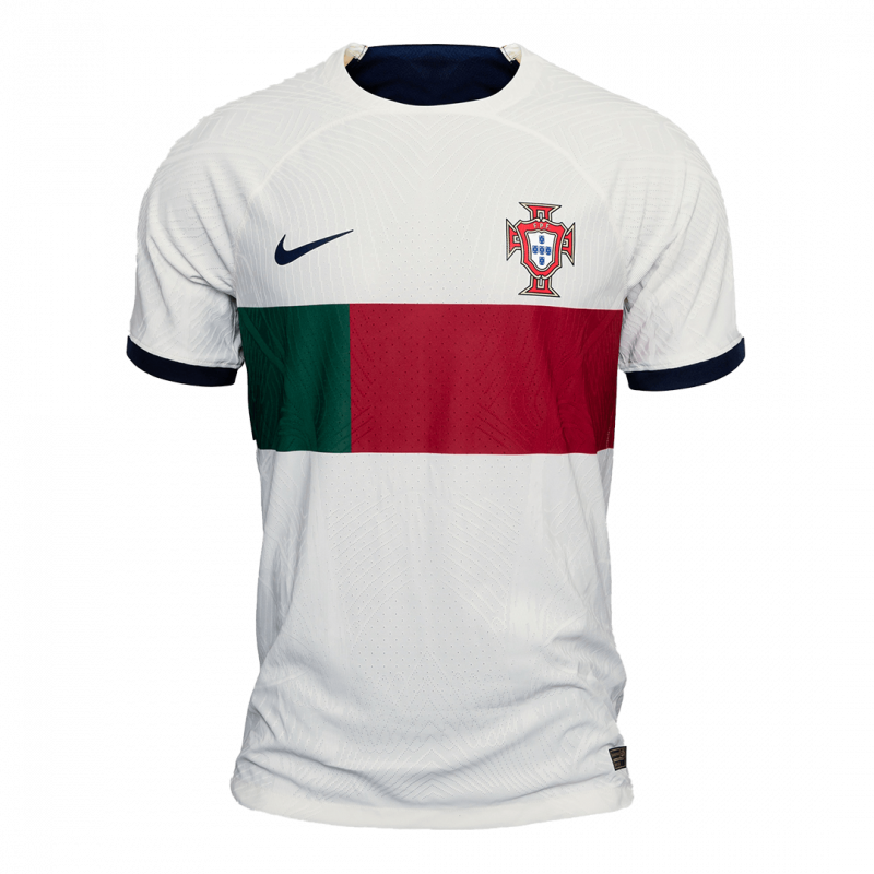 Portugal 2022 Away Cream Player Version Jersey