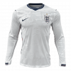 England 2026 Home White Player Version Long Sleeve Jersey